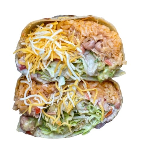 Vegetarian Burrito.