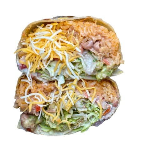 Vegetarian Burrito.