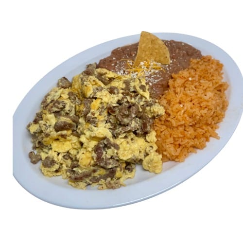 Steak & Eggs Plate.