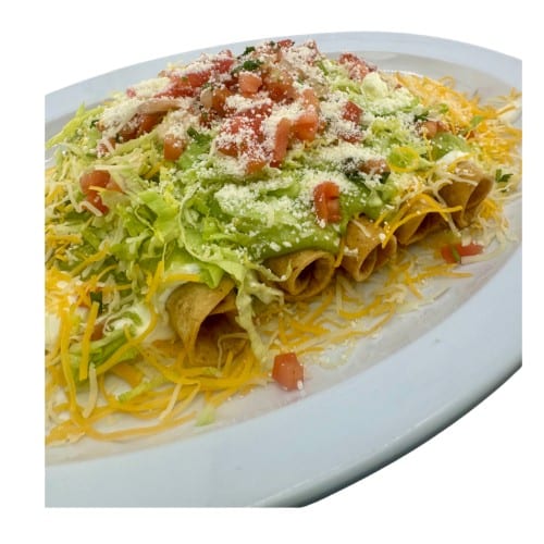 5 Rolled Tacos.
