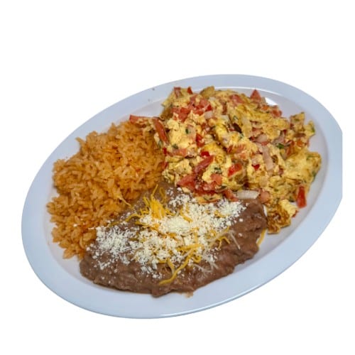 Huevos a la Mexicana Plate.
