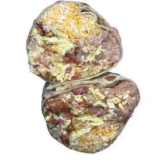 Bacon Breakfast Burrito