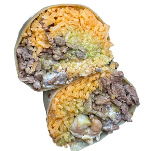 Surf & Turf Burrito.