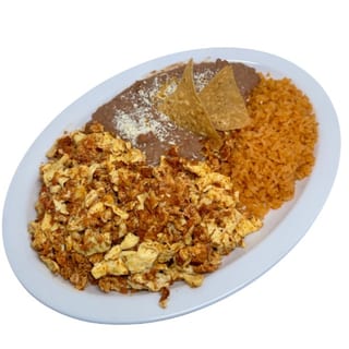Chorizo con Huevo Plate
