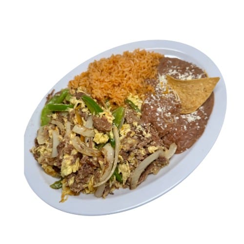 Machaca con Huevo Plate.