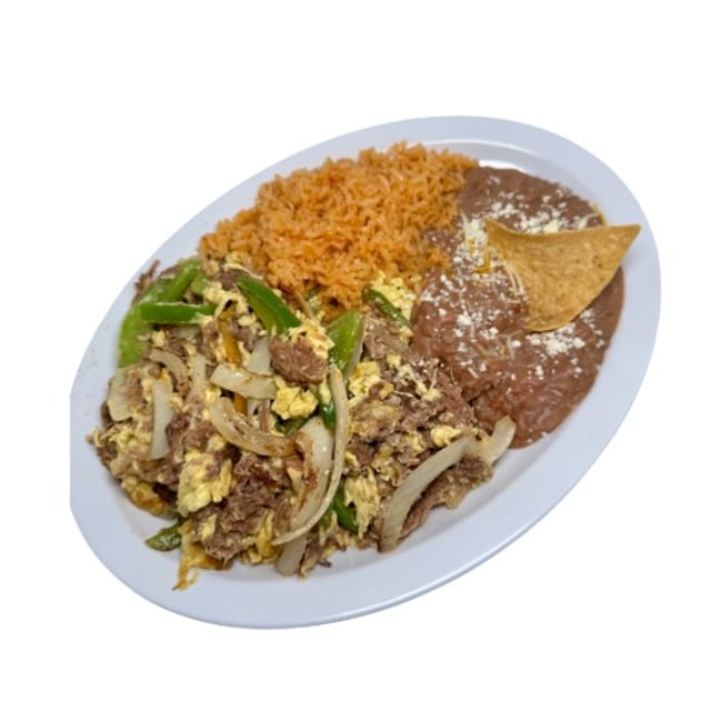 Machaca con Huevo Plate.