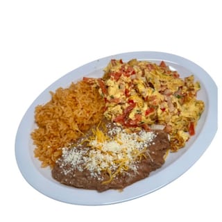 Huevos a la Mexicana Plate