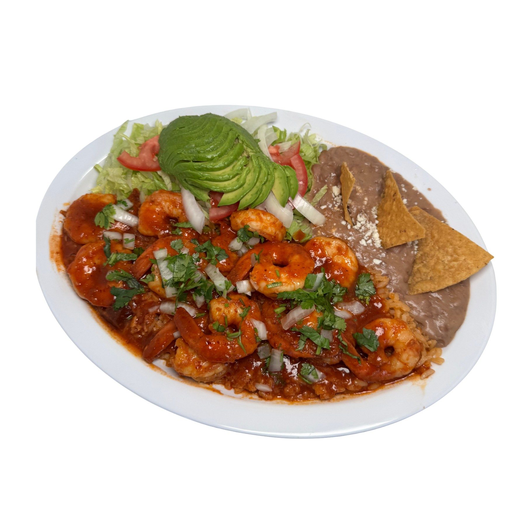 Shrimp a la Diabla.