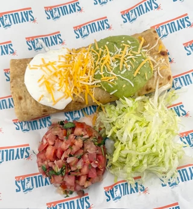 Chicken Chimichanga.