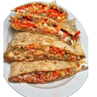 Hot Cheetos Quesadilla W/side Of Fries