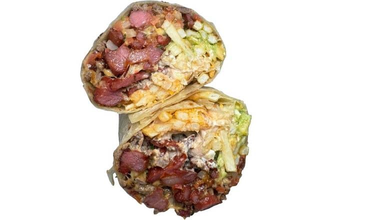 Chicken Tocino Burrito.