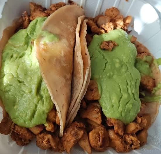 Pollo Asado Taco.