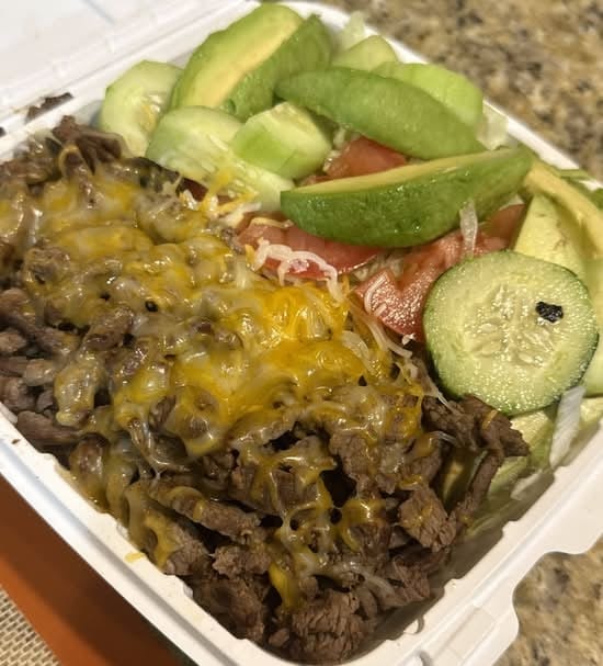 Carne Asada Salad.